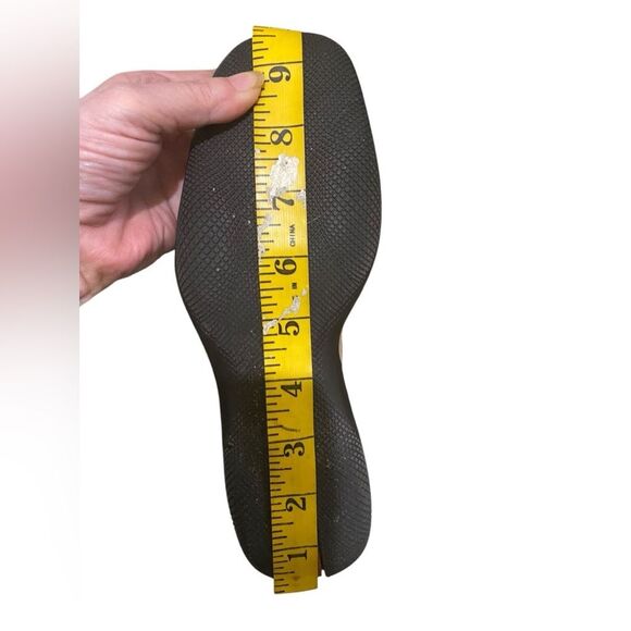 Prada Tan Suede Leather Side Zip Flat Ankle Boot Square Toe VTG Retro SZ 5.5 - 6 - Picture 14 of 14